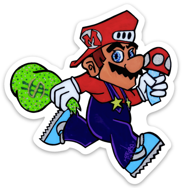 Super Sticker – CANT STOP ART